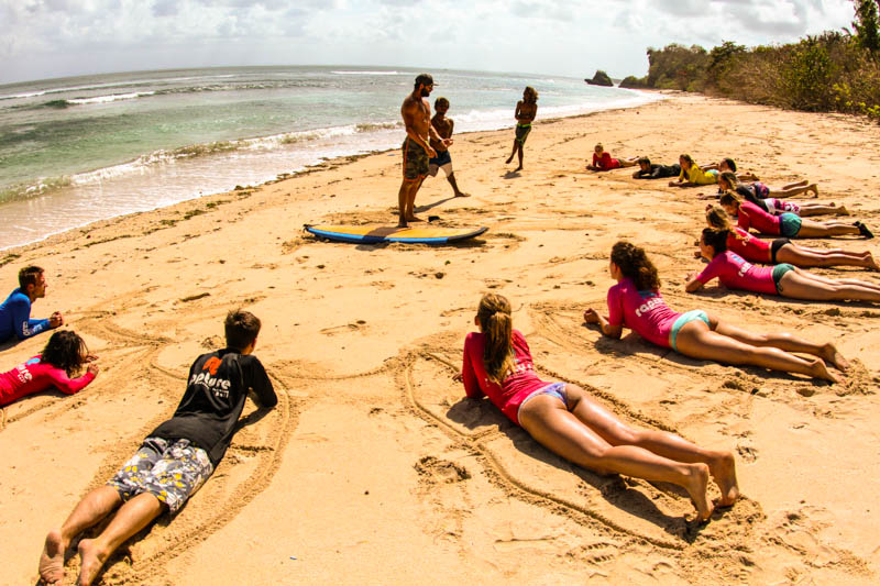 Rapture Surf School Bali: How to pop-up