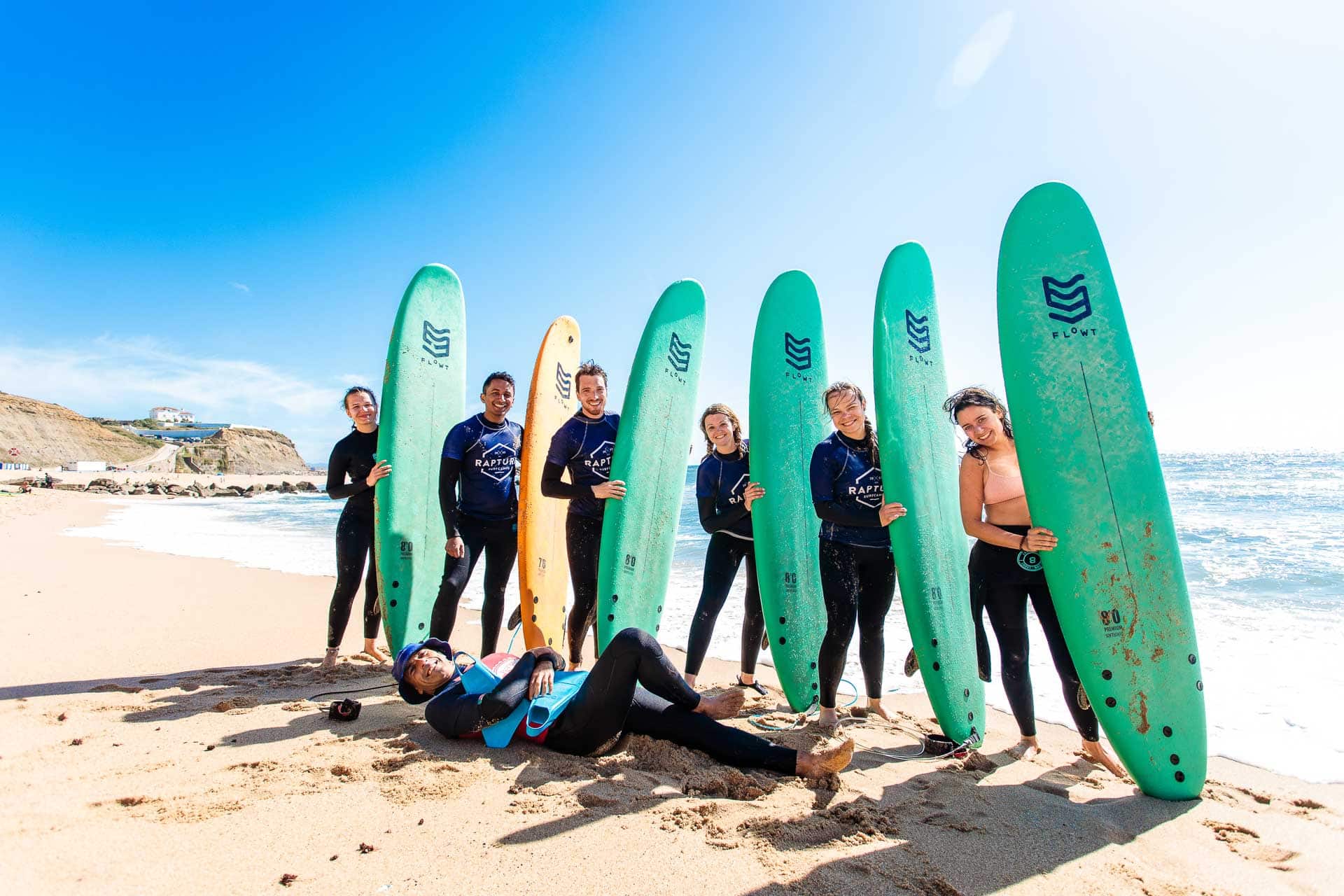 Surfschule Ericeira Portugal Surfen Lernen