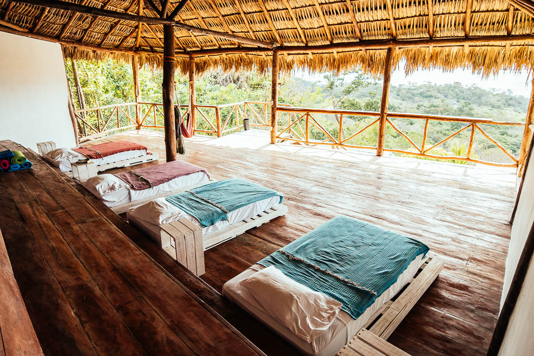 Nicaragua 4-Bett-Schlafsaal mit Aussicht