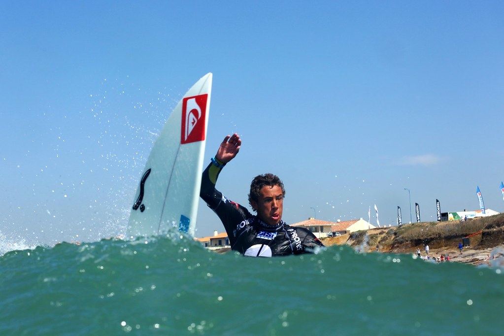 Portuguese pro surfer Vasco Ribeiro