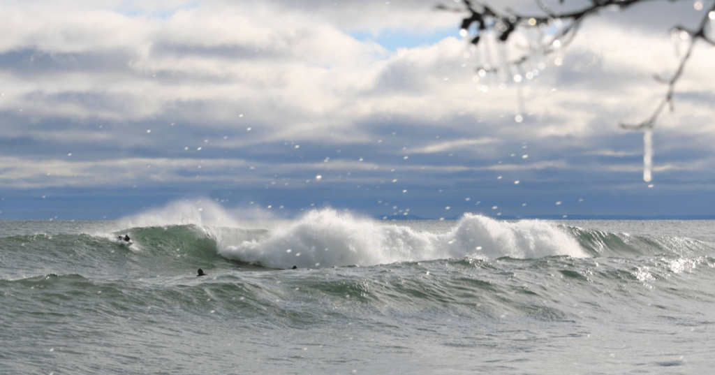 Waves at Lake Superior