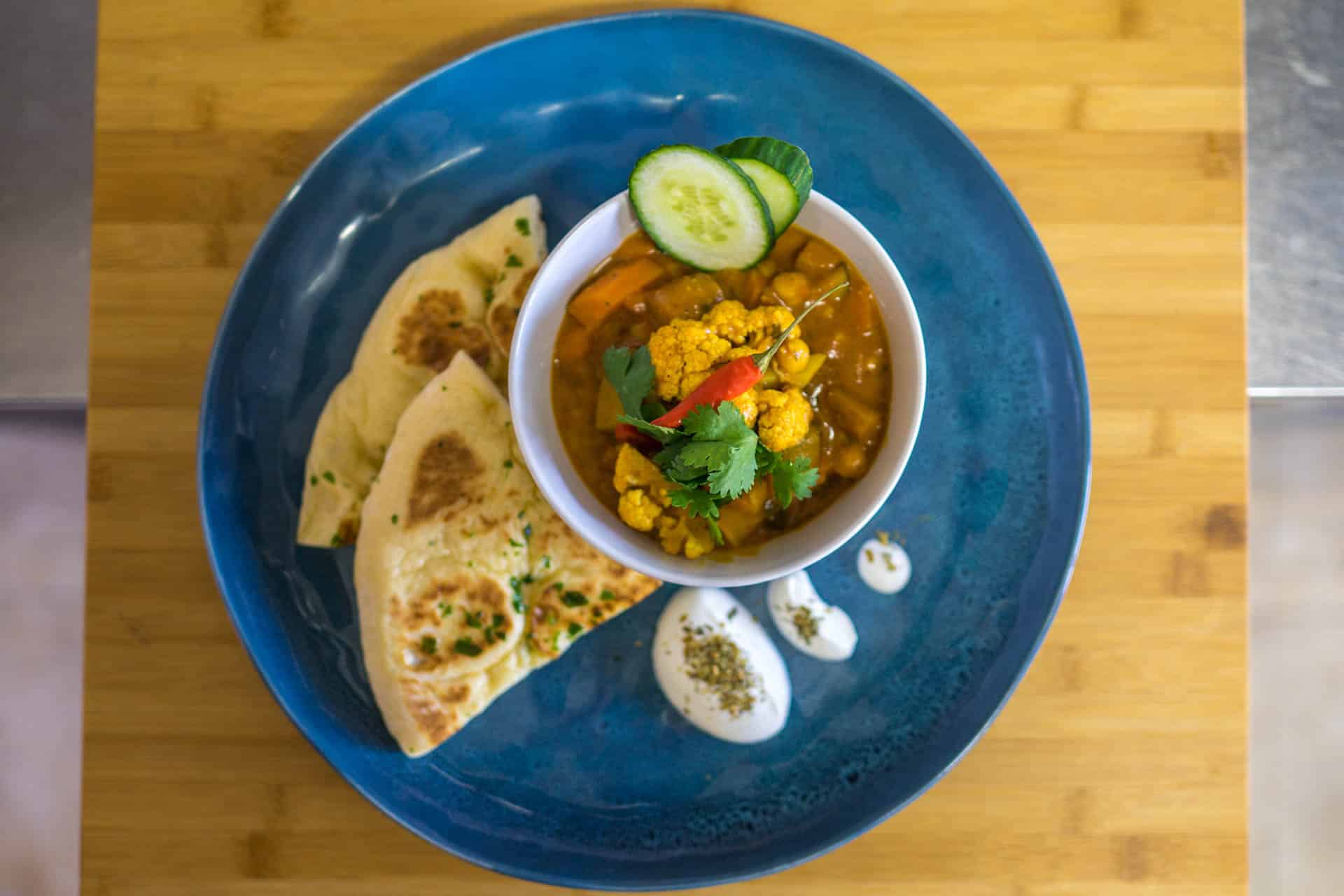 Veggie Curry plate